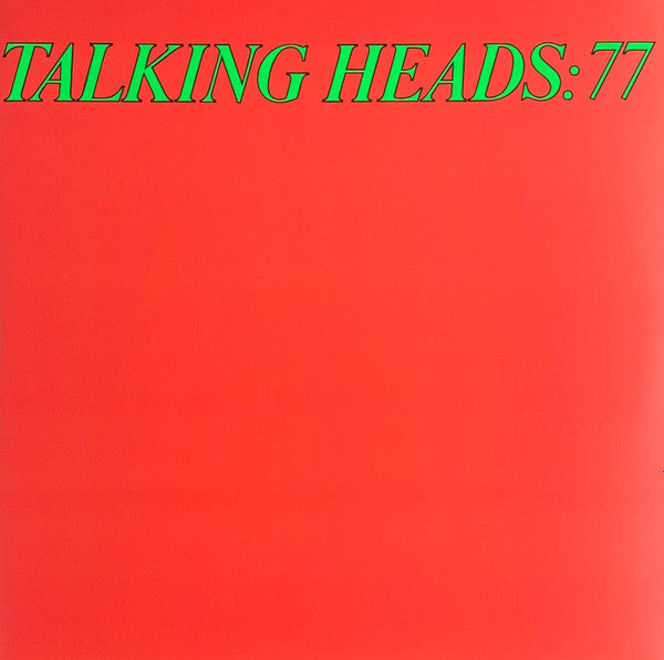 TALKING HEADS - 77 (GREEN COLOURED 2LP) VINYL