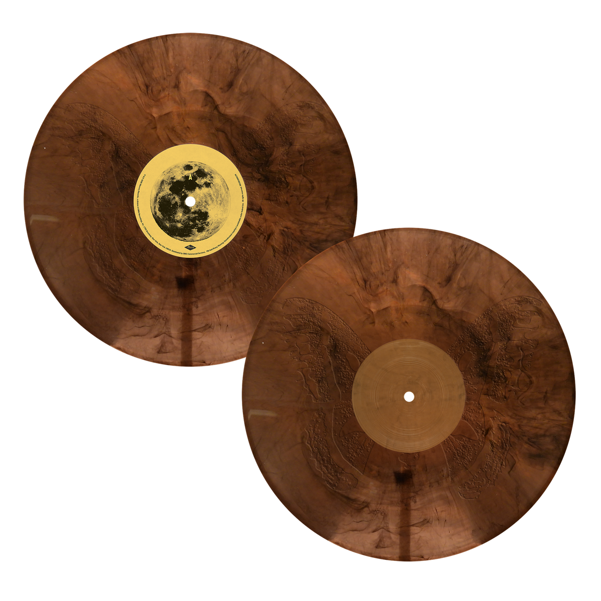 NOAH KAHAN - THE LAST OF THE BUGS (12" EP) (BROWN MARBLED) VINYL