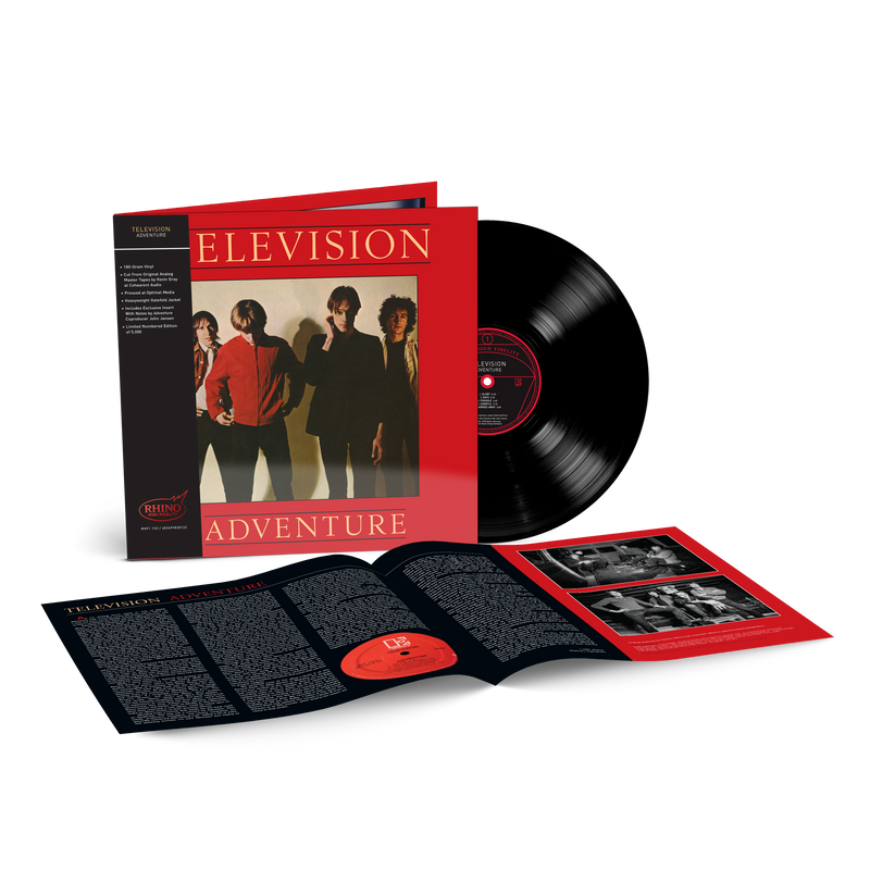 TELEVISION - ADVENTURE (RHINO HIGH FIDELITY) VINYL