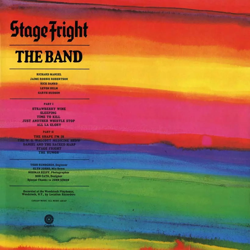 BAND - STAGE FRIGHT VINYL