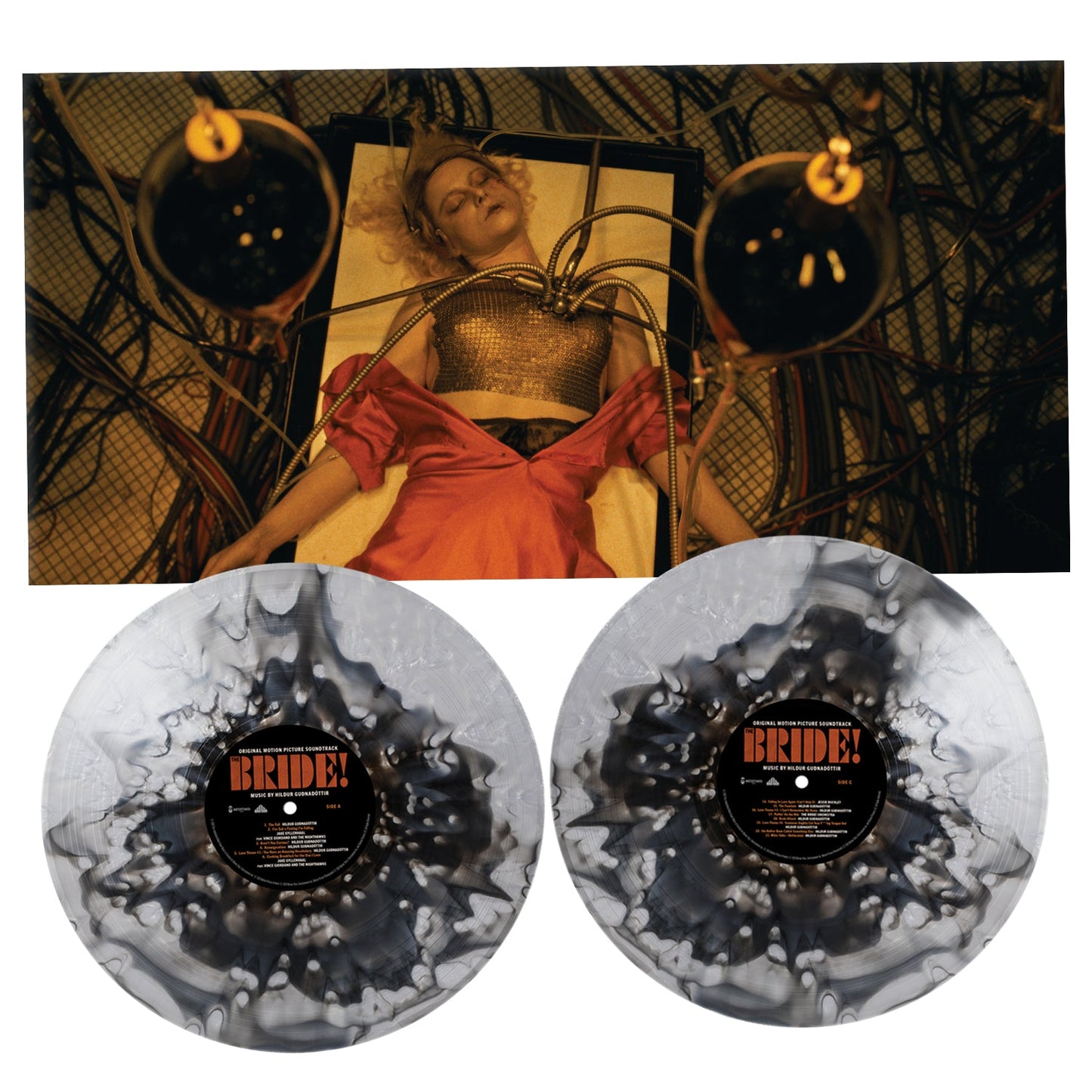 VARIOUS ARTISTS - THE BRIDE! OST (IRIDESCENT MOLTEN COLOURED) (2LP) VINYL