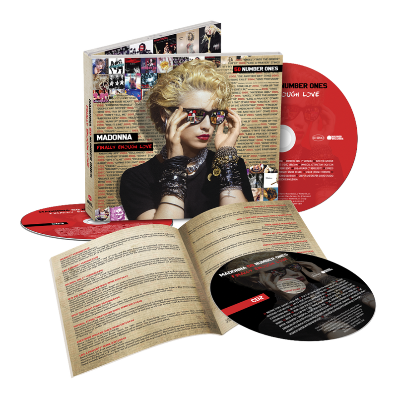 MADONNA - FINALLY ENOUGH LOVE (3CD)