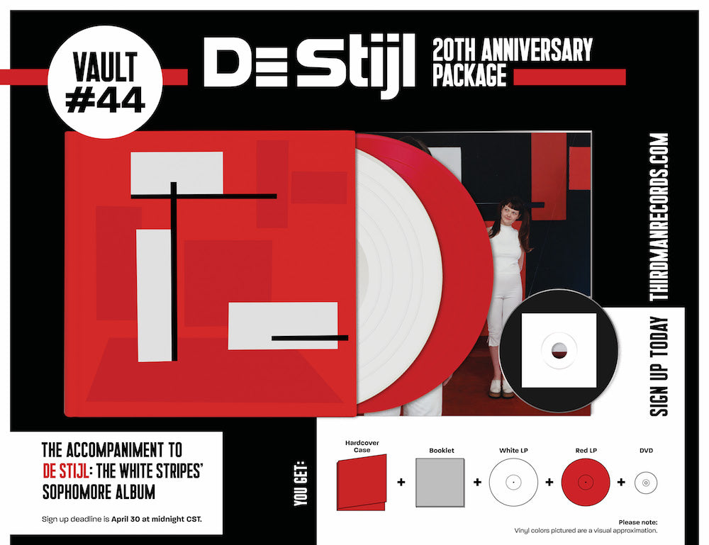 WHITE STRIPES - DE STIJL XX (2LP+DVD+BOOKLET) BOX SET