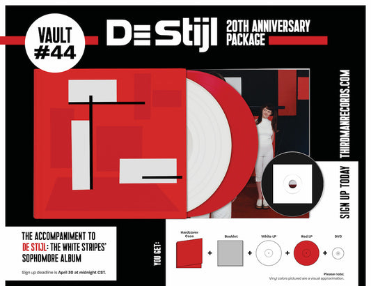 WHITE STRIPES - DE STIJL XX (2LP+DVD+BOOKLET) BOX SET