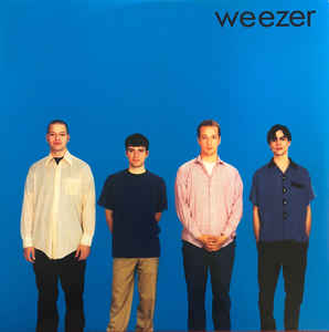 WEEZER - WEEZER (THE BLUE ALBUM) (BLUE COLOURED) VINYL
