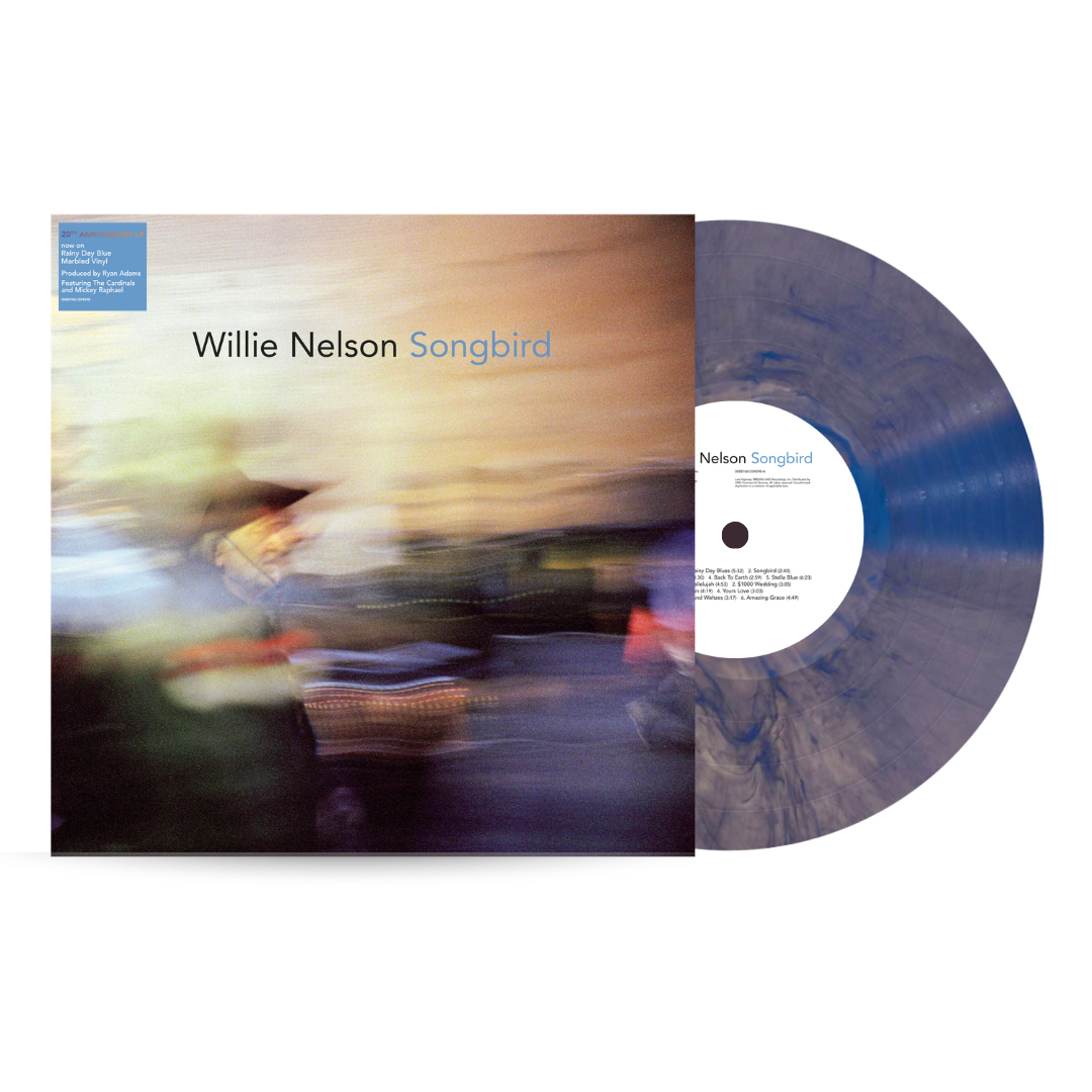 WILLIE NELSON - SONGBIRD : 20TH ANNIVERSARY (BLUE MARBLED) VINYL