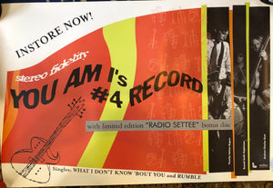 YOU AM I - #4 RECORD POSTER