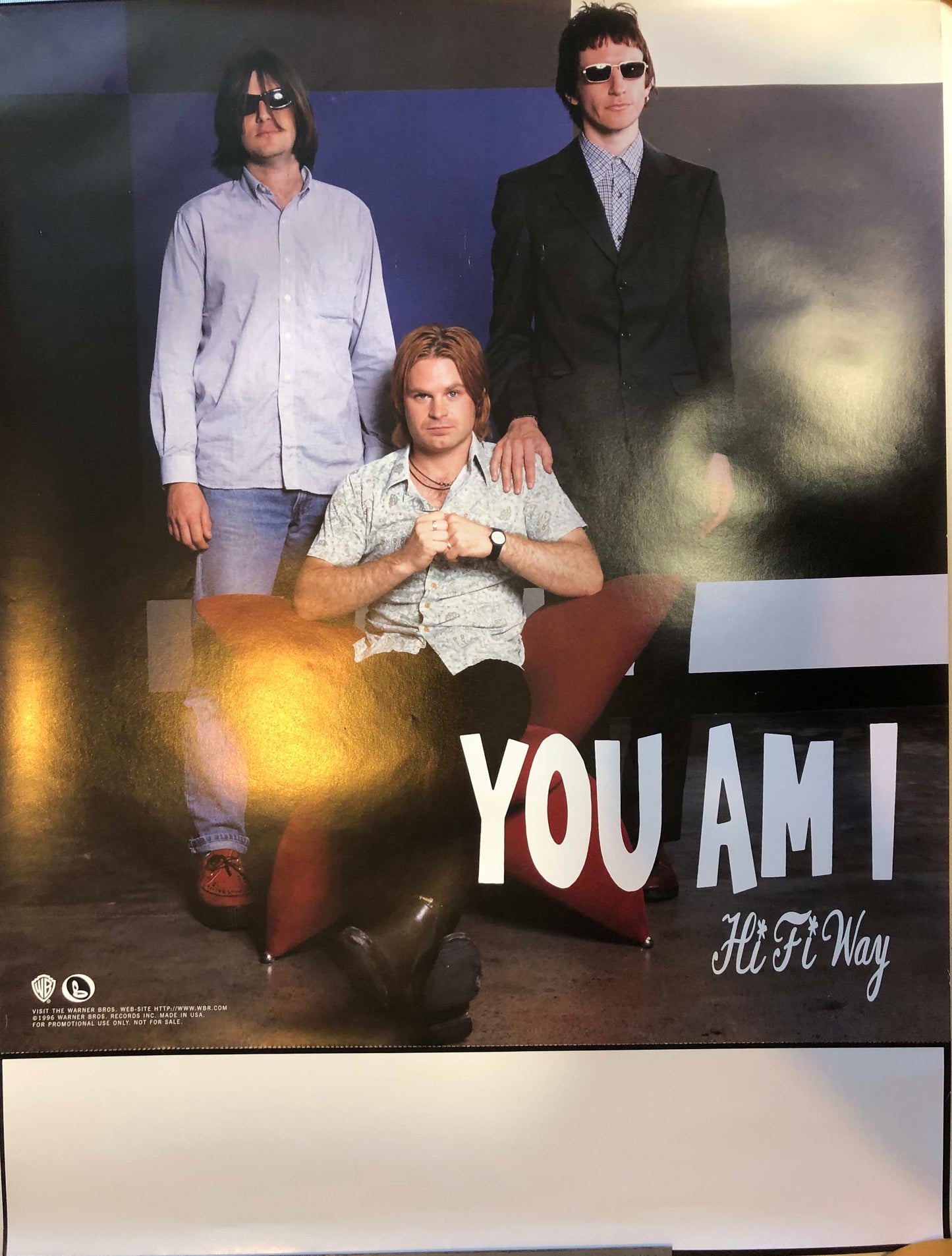 YOU AM I - HI FI WAY (USED) PROMO POSTER