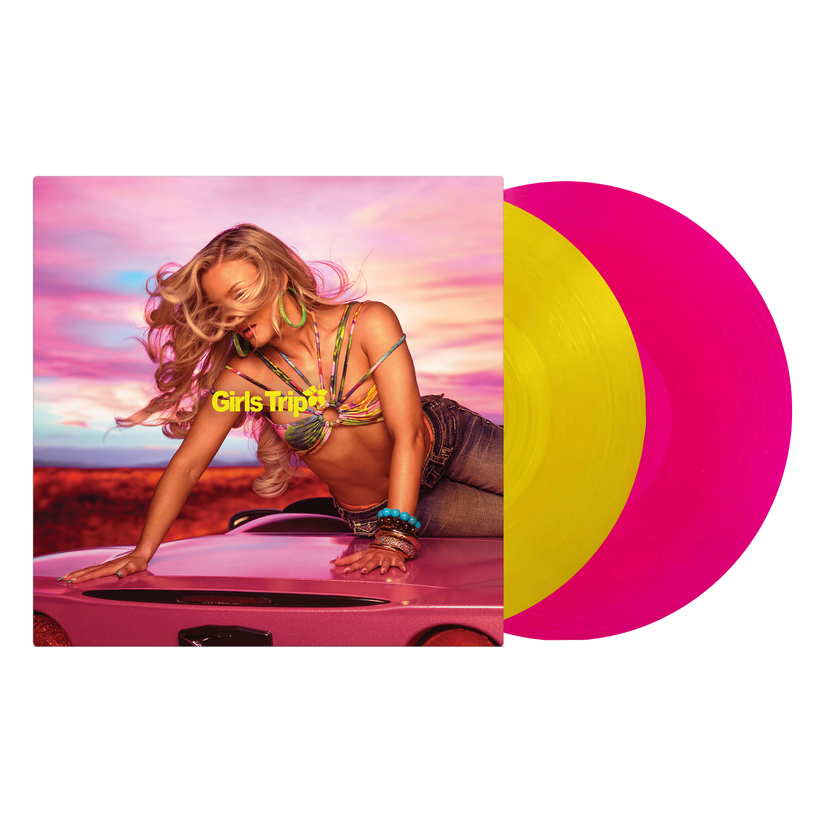 ZARA LARSSON - GIRLS TRIP (CRYSTAL GOLDEN YELLOW AND FUCHSIA COLOURED) (2LP) VINYL