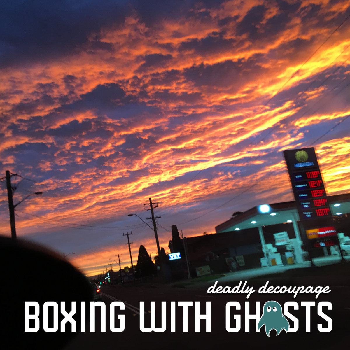 BOXING WITH GHOSTS - DEADLY DECOUPAGE VINYL