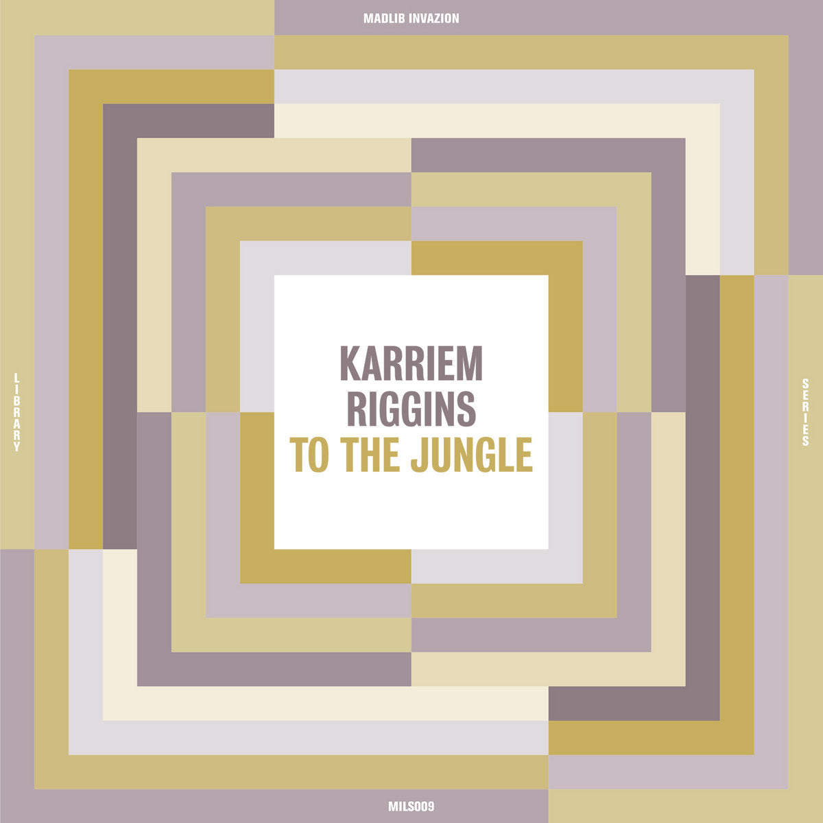 MADLIB AND KARRIEM RIGGINS - MUSIC LIBRARY SERIES ENTRY #9 : TO THE JUNGLE VINYL