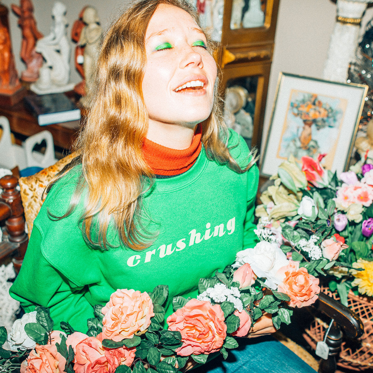 JULIA JACKLIN - CRUSHING (GREEN COLOURED) VINYL
