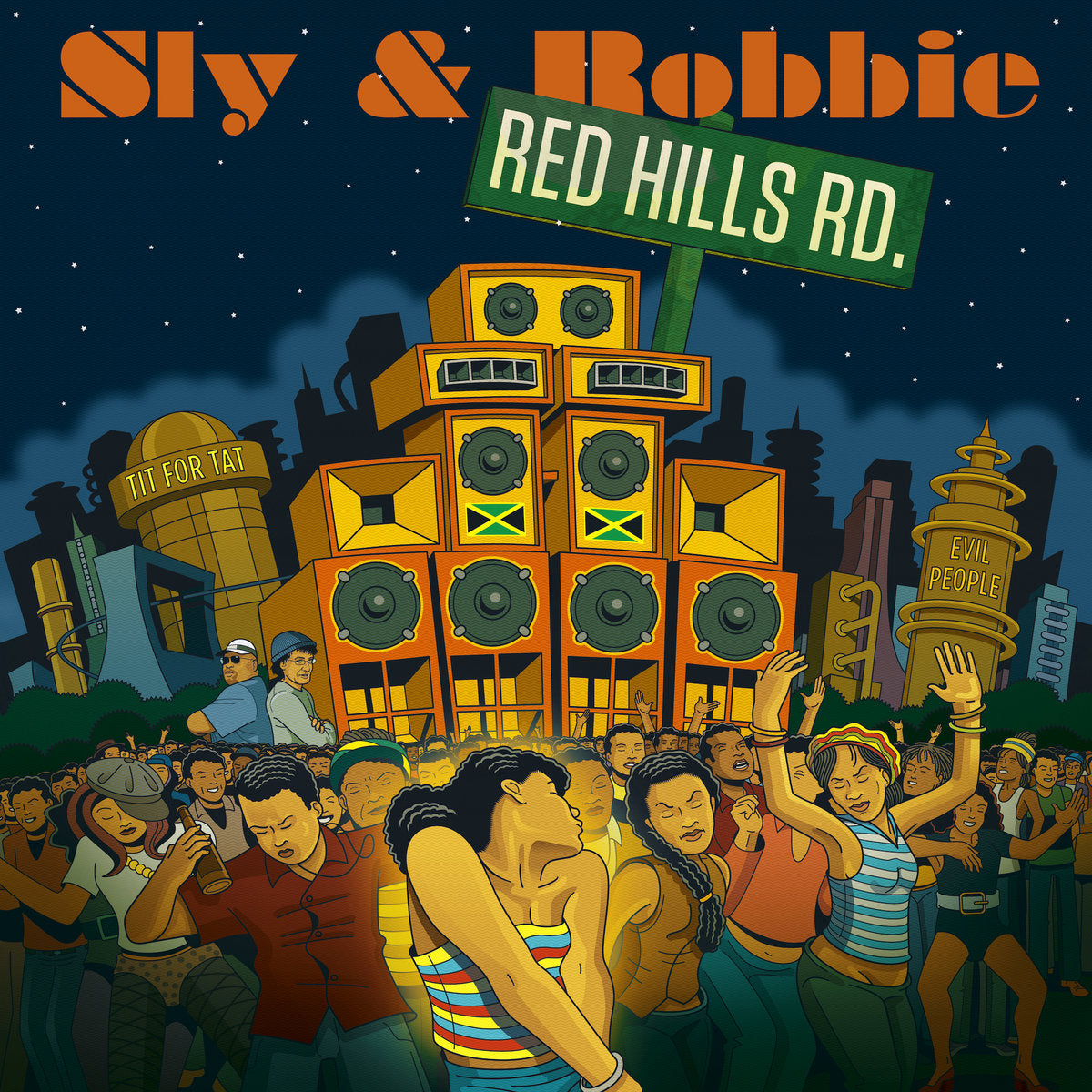SLY & ROBBIE - RED HILLS ROAD VINYL