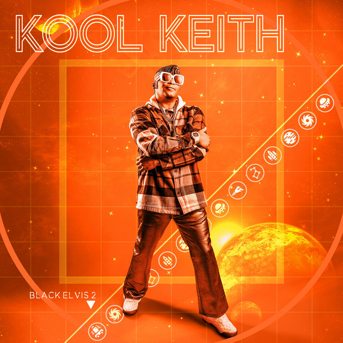 KOOL KEITH - BLACK ELVIS 2 (ELECTRIC BLUE) VINYL