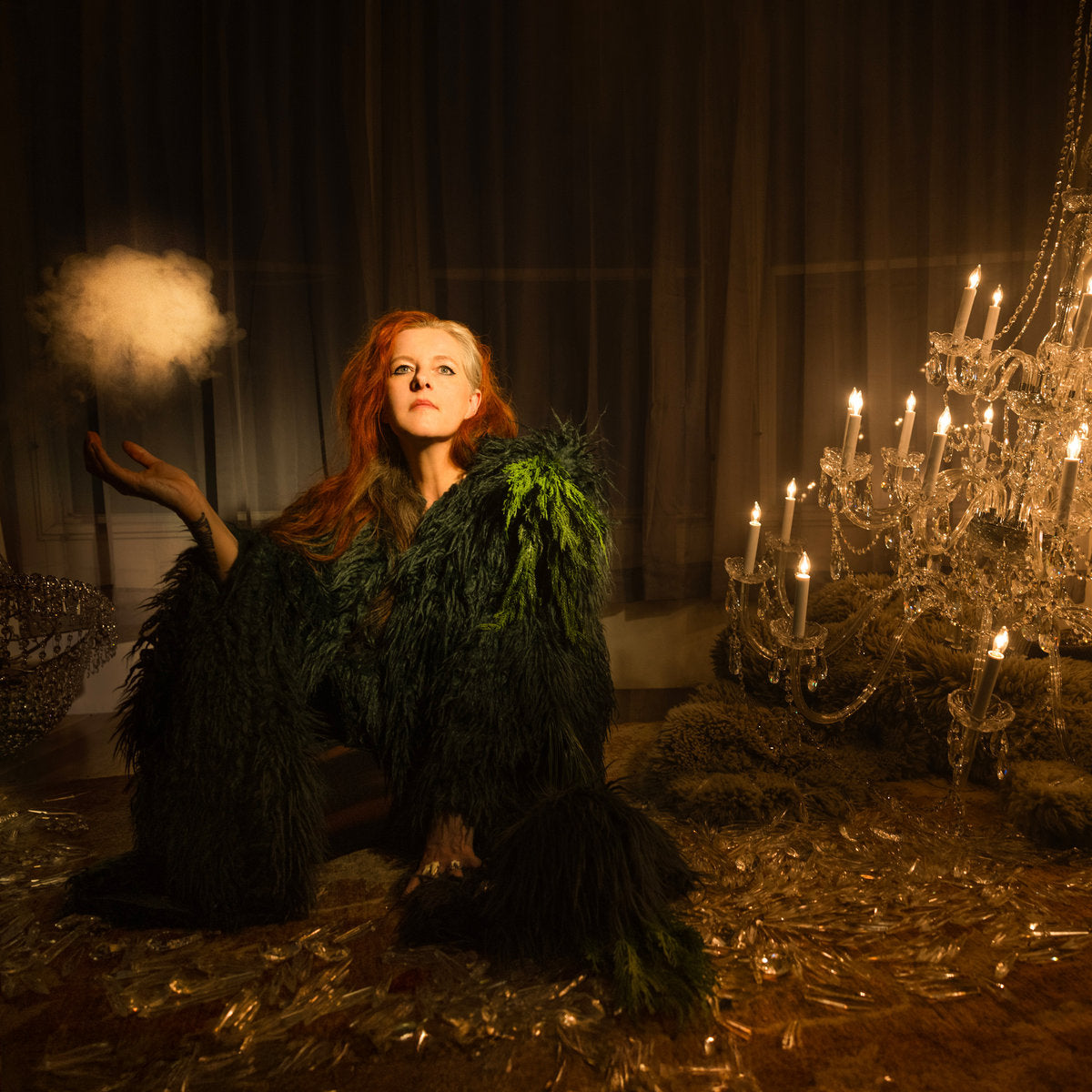 NEKO CASE - NEON GREY MIDNIGHT GREEN (COLOURED) VINYL