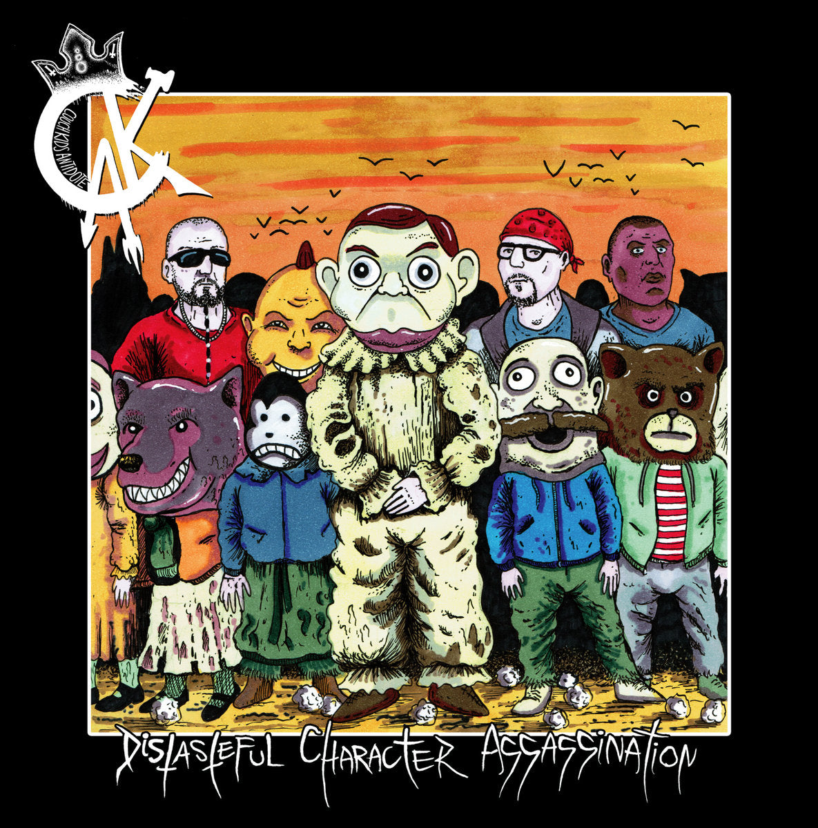 COUCH KIDS ANTIDOTE - DISTASTEFUL CHARACTER ASSASINATION VINYL