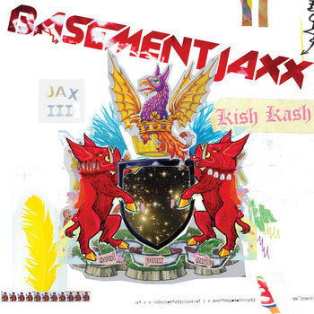 BASEMENT JAXX - KISH KASH (2LP) (RED/WHITE) VINYL