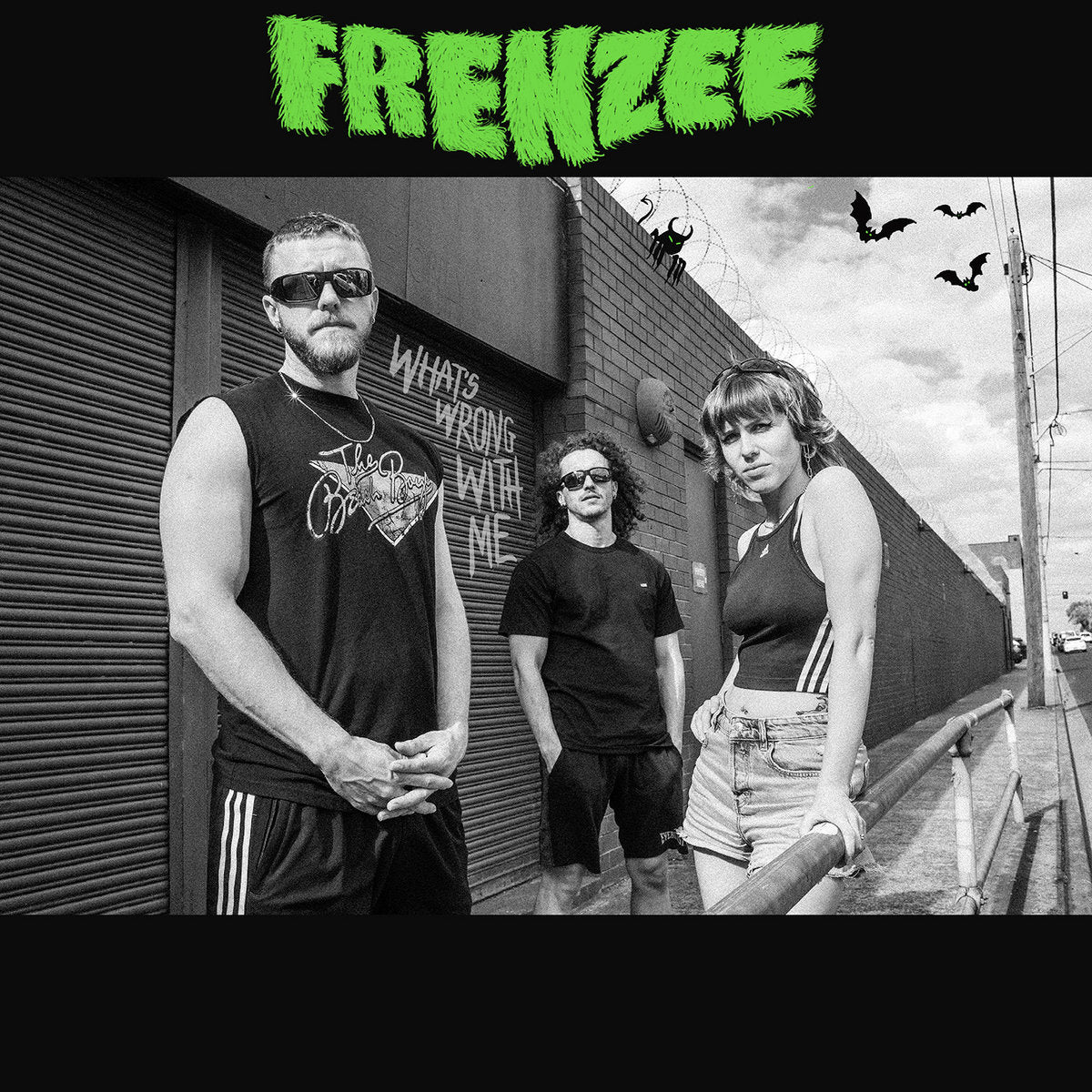 FRENZEE - WHATS WRONG WITH ME (GREEN COLOURED) VINYL