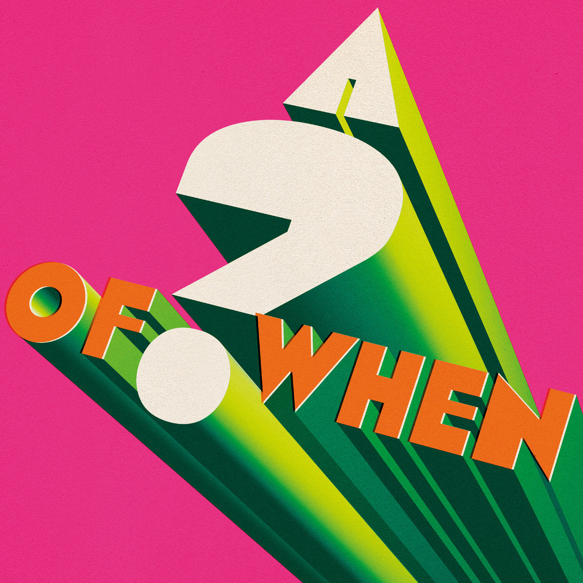 PANDA BEAR & SONIC BOOM - A ? OF WHEN VINYL