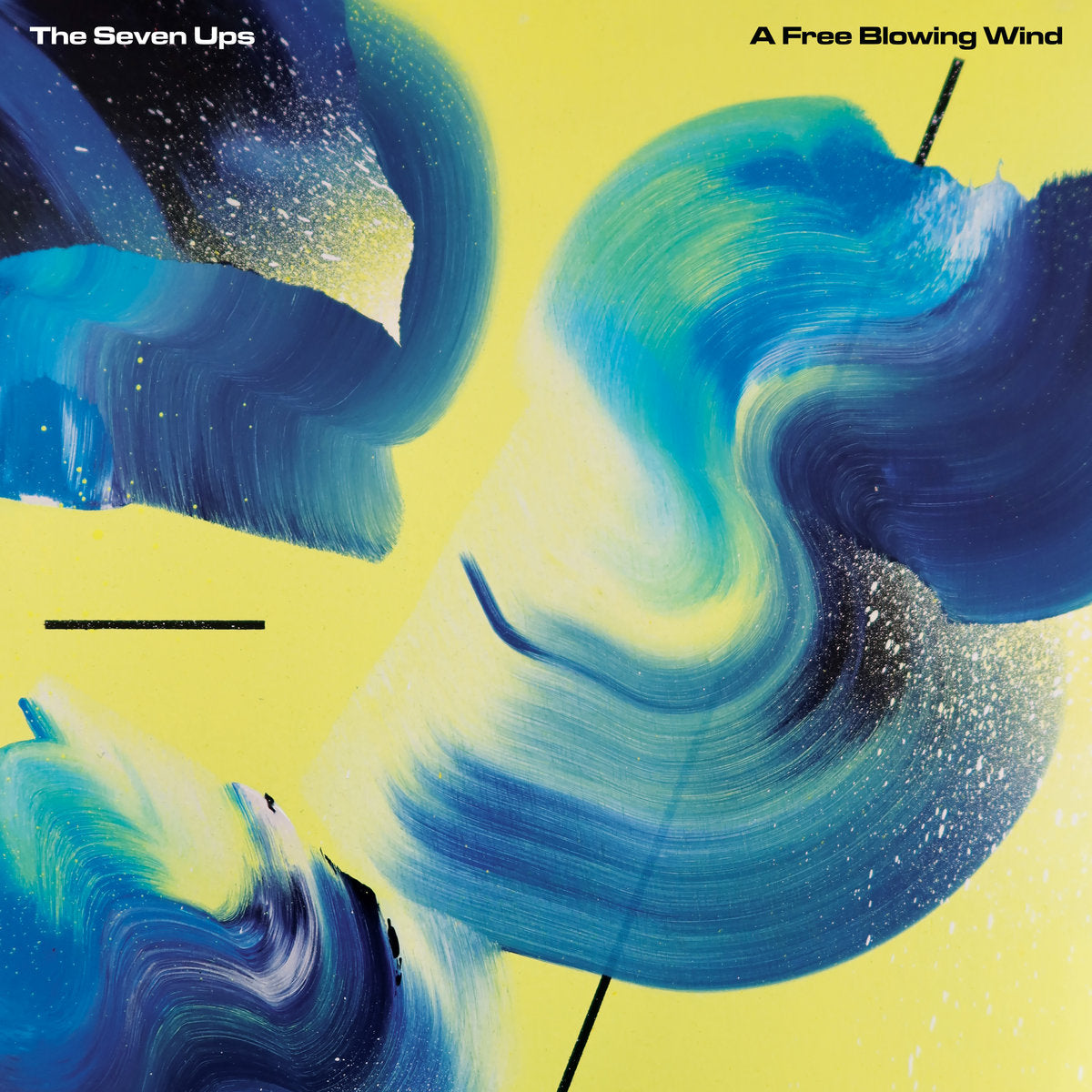 SEVEN UPS - A FREE BLOWING WIND (MARBLE COLOURED) VINYL