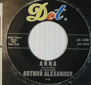 ARTHUR ALEXANDER - ANNA (USED 7") SINGLE