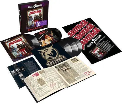 BLACK SABBATH - SABOTAGE : SUPER DELUXE (4LP+7" BOX SET) VINYL