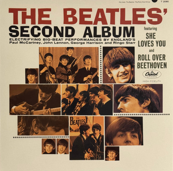 BEATLES - SECOND ALBUM (MONO) VINYL