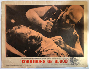 CORRIDORS OF BLOOD - (USED) LOBBYCARD