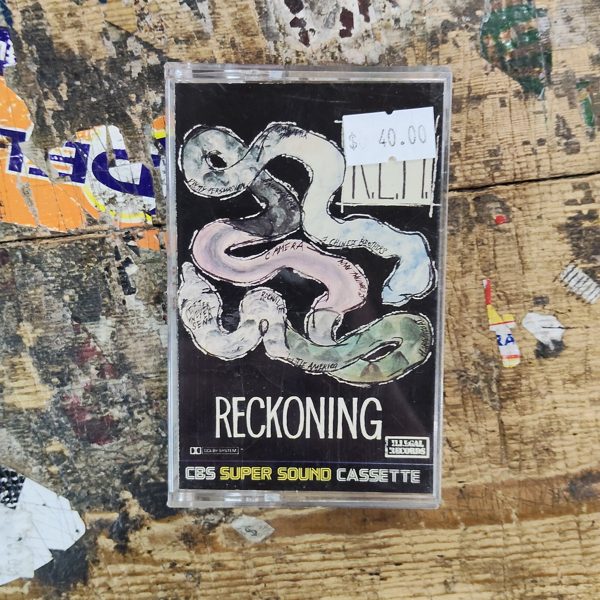 R.E.M. - RECKONING CASSETTE