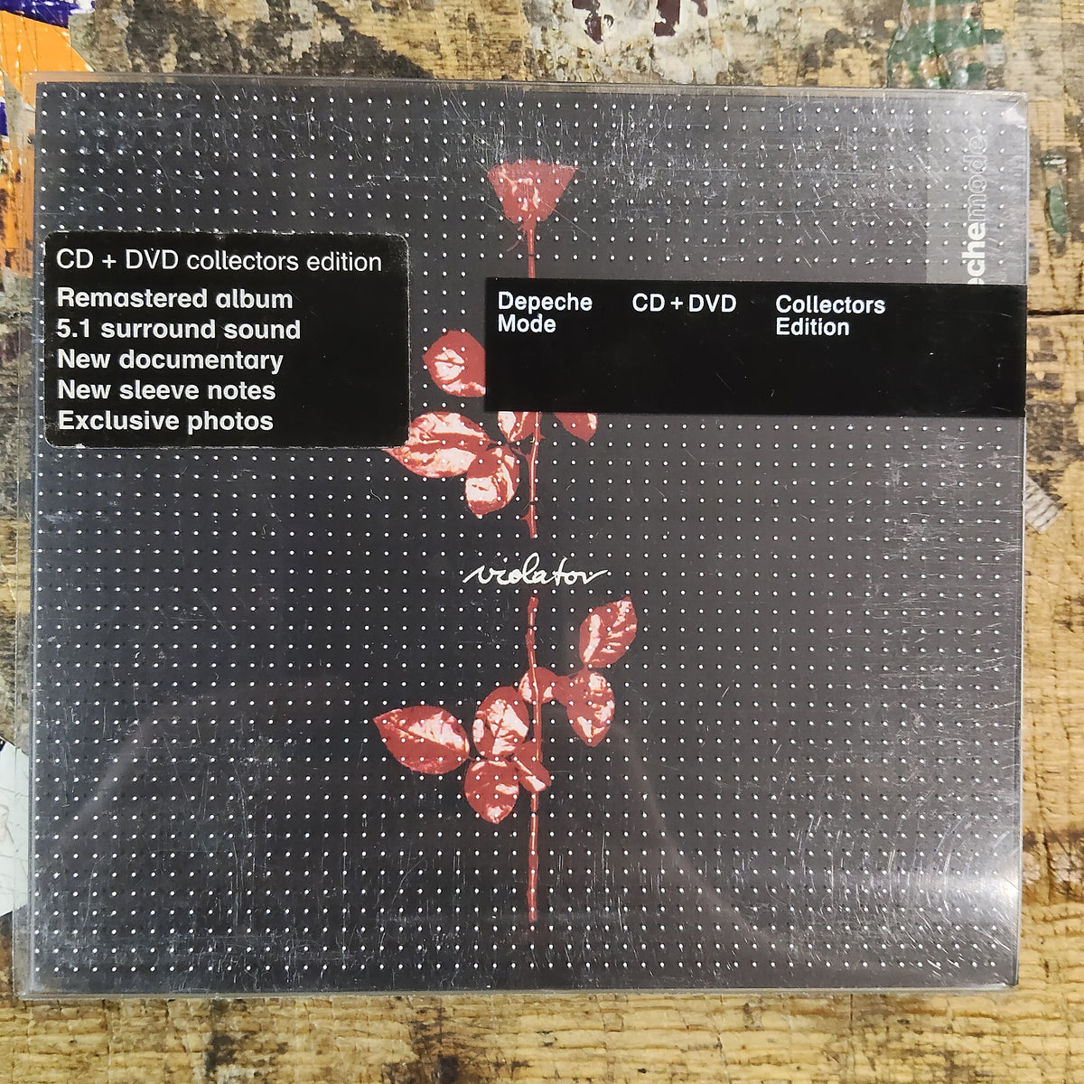 DEPECHE MODE - VIOLATOR (USED CD + DVD 2006 EURO M- M-)