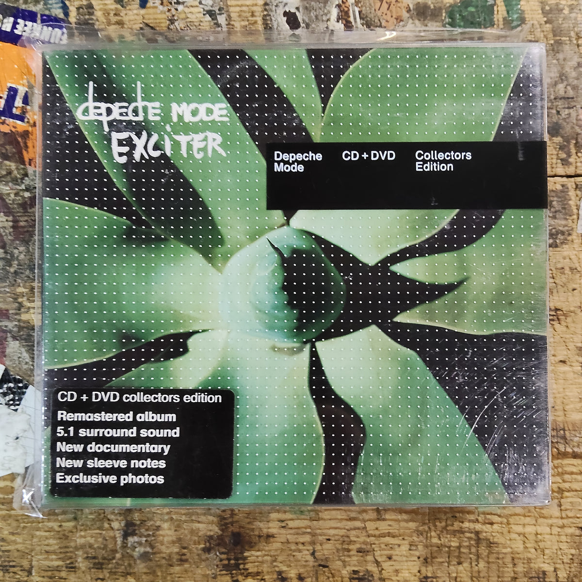 DEPECHE MODE - EXCITER (USED CD + DVD 2007 EURO M- M-)