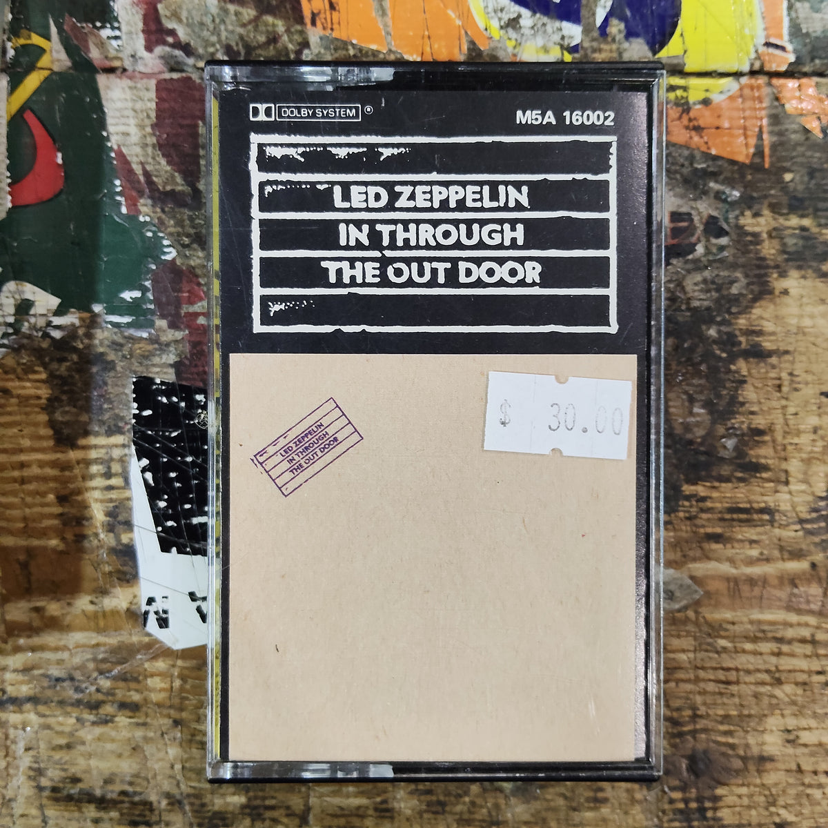 LED ZEPPELIN - IN THROUGH THE OUT DOOR CASSETTE
