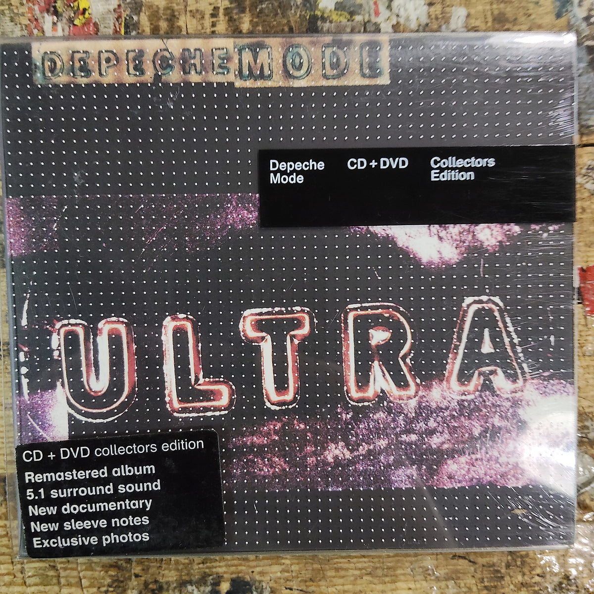 DEPECHE MODE - ULTRA (USED CD + DVD 2007 EURO M- M-)