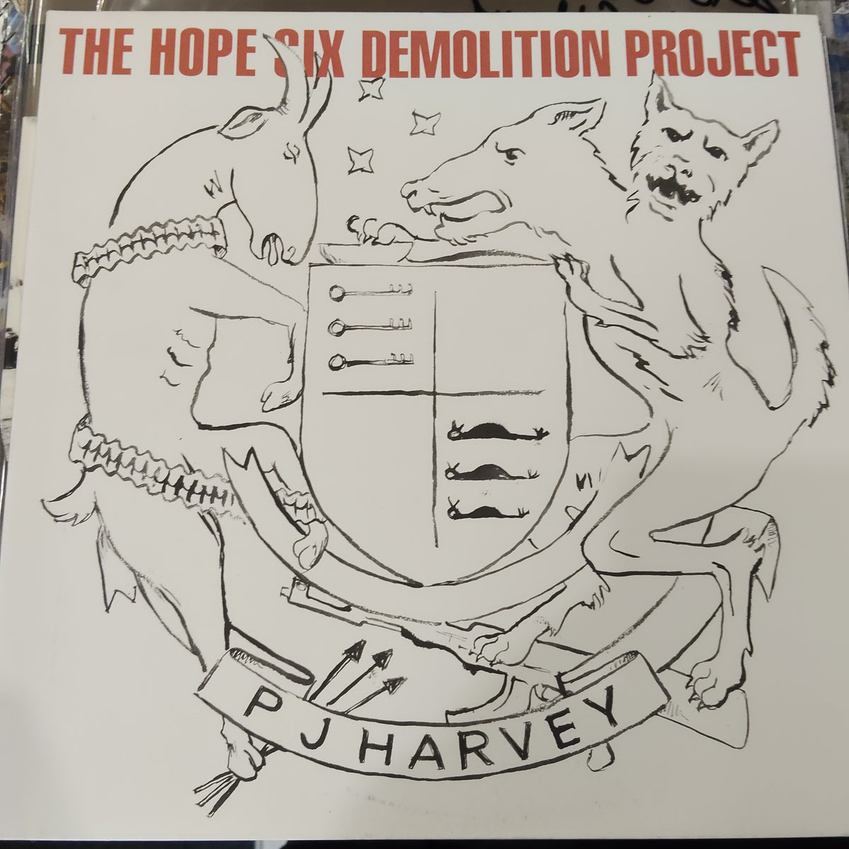 PJ HARVEY - THE HOPE SIX DEMOLITION PROJECT (USED VINYL 2016 EURO M- M-)