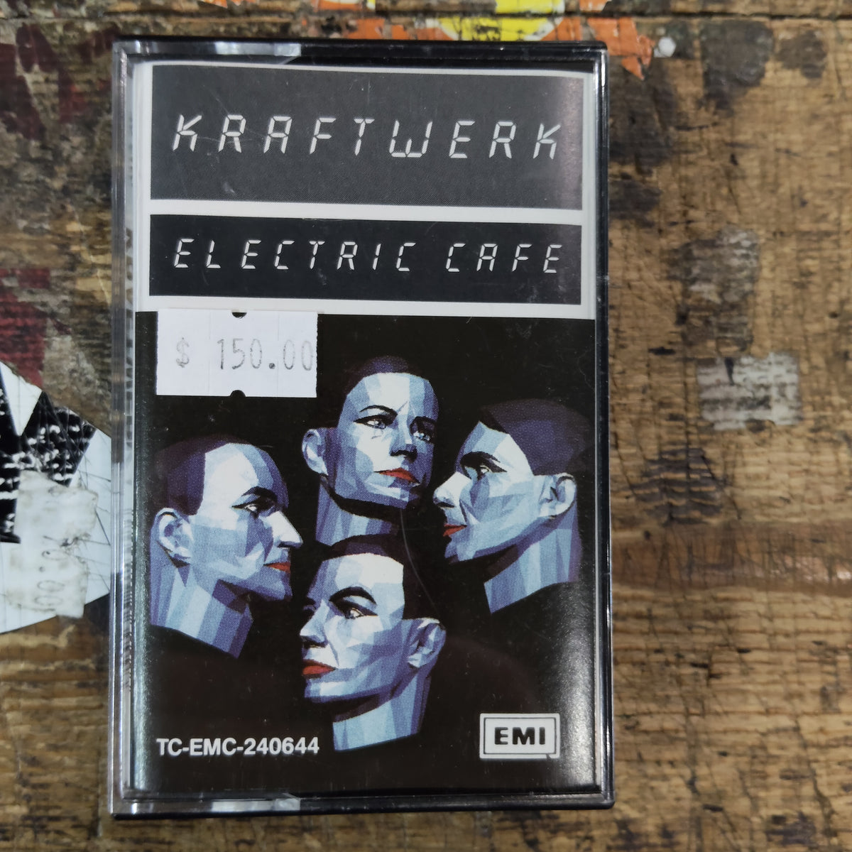 KRAFTWERK - ELECTRIC CAFE CASSETTE