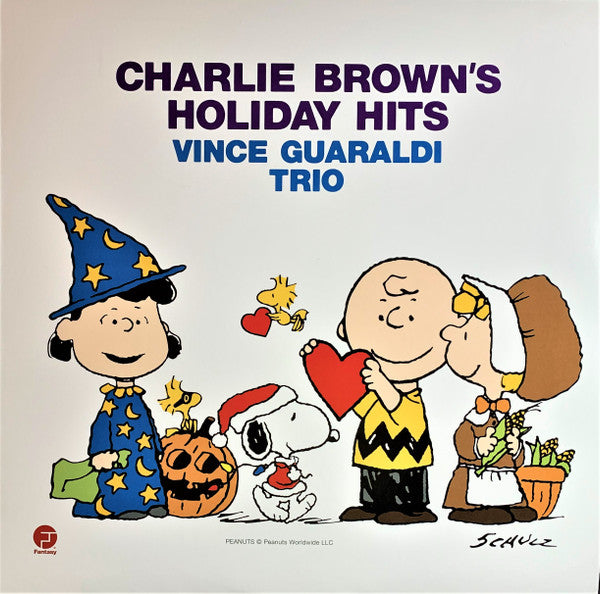 VINCE GUARALDI TRIO - CHARLIE BROWN'S HOLIDAY HITS VINYL LP