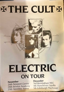 CULT - U.K. TOUR POSTER (USED)