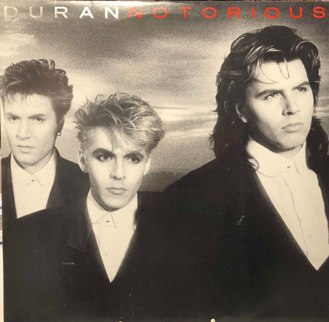 DURAN DURAN - NOTORIOUS (USED VINYL CANADIAN EX+/EX+) LP