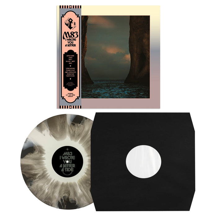 M83 - I WROTE YOU A LETTER (BLACK/WHITE COLOURED) VINYL