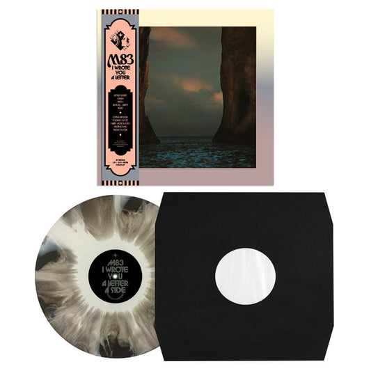 M83 - I WROTE YOU A LETTER (BLACK/WHITE COLOURED) VINYL