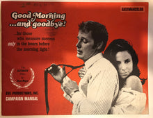 Load image into Gallery viewer, GOOD MORNING...AND GOODBYE! - MOVIE PRESSBOOK
