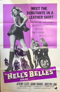 HELL'S BELLES - (USED) MOVIE POSTER