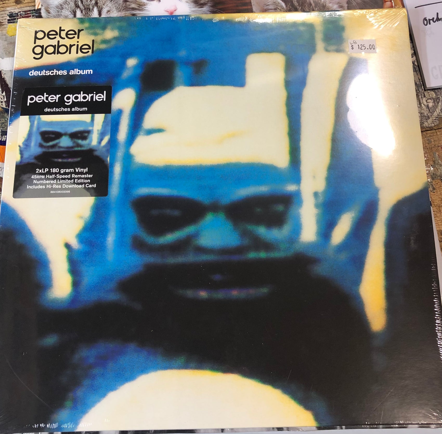 PETER GABRIEL - DEUTSCHES ALBUM (2 x LP) VINYL