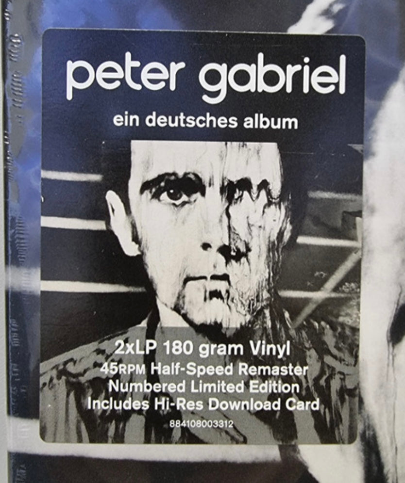 PETER GABRIEL - EIN DEUTSCHES ALBUM (2 x LP) VINYL