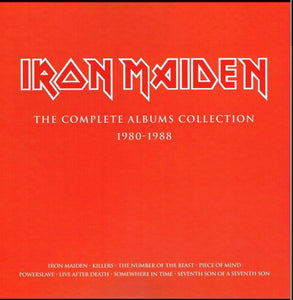 IRON MAIDEN – THE COMPLETE ALBUMS COLLECTION 1980-1988
