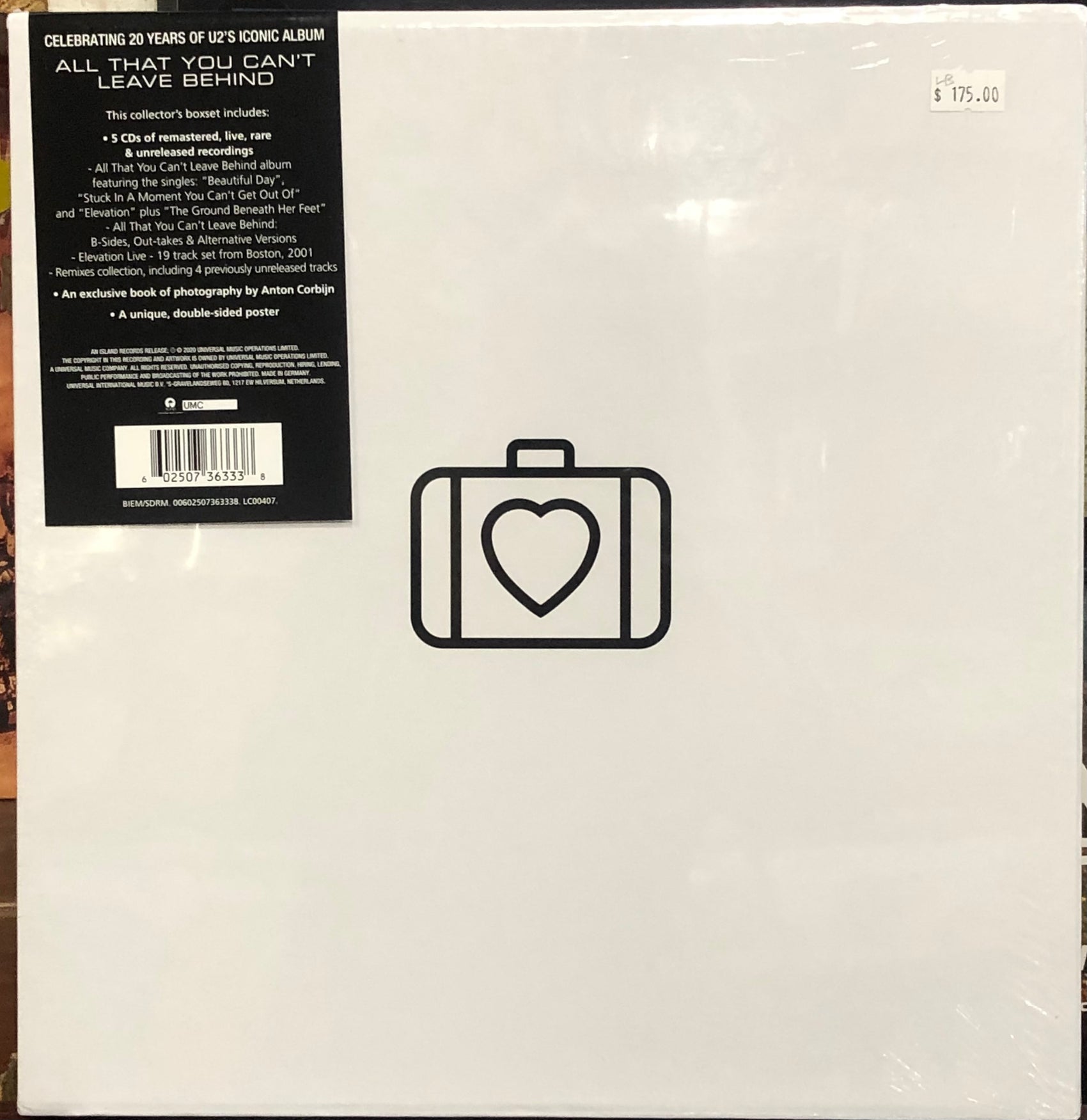 U2 - ALL THAT YOU CAN'T LEAVE BEHIND (5 CD COLLECTOR BOX SET)