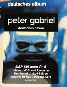 PETER GABRIEL – DEUTSCHES ALBUM (2 x LP) VINYL