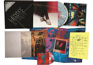 LENNY KRAVITZ - STRUT (SILVER/RED/WHITE SPLATTER COLOURED 2LP/CD) VINYL BOX SET