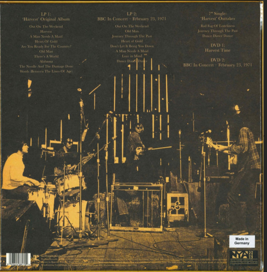 NEIL YOUNG - HARVEST (50TH ANNIVERSARY DELUXE EDITION BOX SET) VINYL