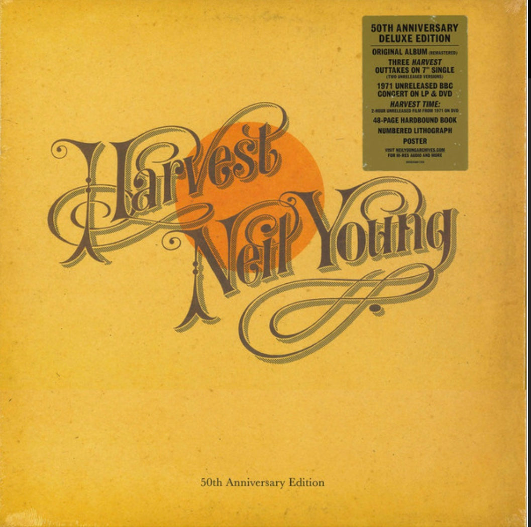NEIL YOUNG - HARVEST (50TH ANNIVERSARY DELUXE EDITION BOX SET) VINYL